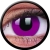 Crazy Lens - Purple, 2 szt.