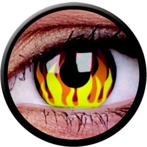 Crazy Lens - Flame Hot