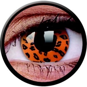 Crazy Lens - Yellow Leopard