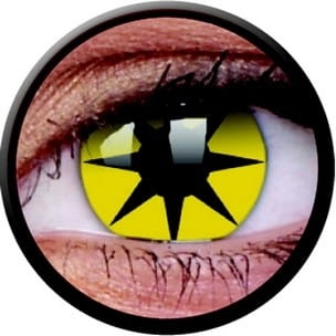 Crazy Lens - Yellow Star