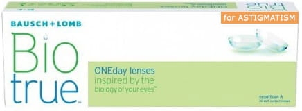 Biotrue ONEday for Astigmatism, 30 szt.