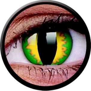 Crazy Lens RX - Green Dragon